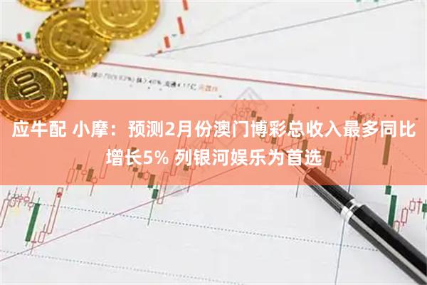 应牛配 小摩:预测2月份澳门博彩总收入最多同比增长5% 列银河娱乐为首选